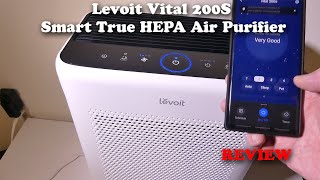 If you have Pets  Levoit Vital 200S Smart True HEPA Air Purifier REVIEW [upl. by Etnecniv717]