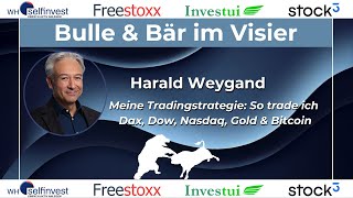 Meine Tradingstrategie  Harald Weygand Bulle amp Bär im Visier live von der World of Trading [upl. by Obel]