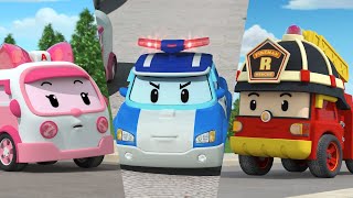 Learn about Safety Tips with AMBER POLI and ROY  Robocar POLI Safety Special  Robocar POLI TV [upl. by Quartana]