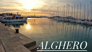 Cosa visitare nella città turistica di Alghero Sardegna 4k [upl. by Neret258]