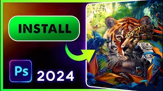 ⭐ How to Download and Install PHOTOSHOP 2024 [upl. by Hserus]