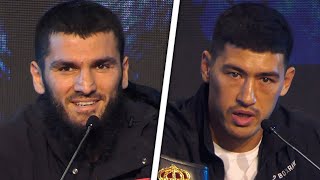 HEATED Artur Beterbiev vs Dmitry Bivol • FULL PRESS CONFERENCE • Feat CHRIS EUBANK JR [upl. by Aibos]