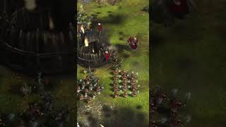 Dwarven Army Vs Mordor Troll Lord of The Rings Battle for Middle Earth 28 shorts [upl. by Mandych374]