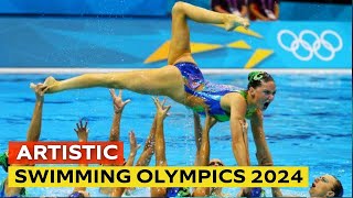 Artistic Swimming at Paris 2024 Olympics [upl. by Adamina]