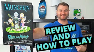 Rick And Morty Munchkin Review And How To Play [upl. by Eteragram]