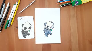 How to Draw a PANCHAM  Pokemon Drawing for Kids [upl. by Spearing975]