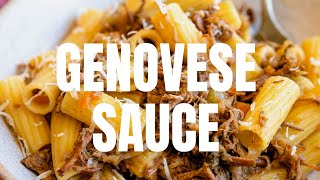 Genovese Sauce La Genovese Napoletana [upl. by Keldon]