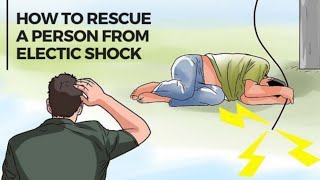 மின்சாரம் தாக்கியவரை காப்பாற்றுவது எப்படி Electric shock Rescue  Electric shock first aid  Tamil [upl. by Anivid]