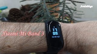 Unboxing pulseira inteligente Xiaomi Mi Band 3  XMSH05HM [upl. by Soulier808]