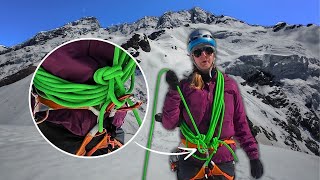 How to tie KIWI COILS easy way for GLACIER travel [upl. by Aiahc]