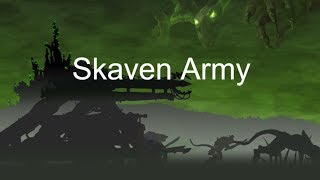 Skaven Army Walk  Requested [upl. by Ahsiugal]