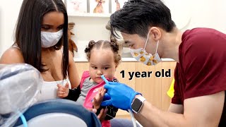 Childs first dental visit  how to ease and what to expect Pediatric Dentist [upl. by Leiria]