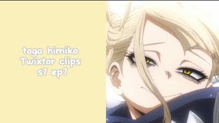 Toga himiko twixtor clips  season 7 ep7 [upl. by Gingras]