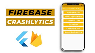 Flutter Firebase Crashlytics  Monitor crash logs in Flutter Apps [upl. by Aifas]