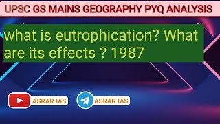 what is eutrophication  What are its effects [upl. by Carmena]