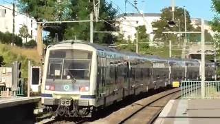 MI2N  Départ de la gare de Noisiel sur la ligne A du RER [upl. by Nalra]