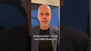 Vi hade finbesök av Mikael Friberg som berättade om nya IBM StreamSets 🚀 dataintegration data [upl. by Milurd]