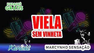 KARAOKÊ VIELA SEM VINHETA  MARCYNHO SENSAÇÃO [upl. by Donna]