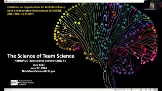 NIH NINDS Team Science Seminar Series 1 Team Science Theory and Practice [upl. by Haneeja562]