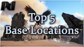 Valguero Top 5 Base Locations Ark Survival Evolved [upl. by Kra]