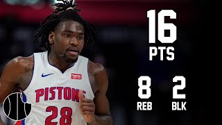 Isaiah Stewart Highlights  Pistons vs Rockets  10th Nov 2024 [upl. by Roswell]