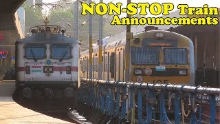 10 In 1  Guntur  Vijayawada  Tenali  Melodious Train Announcements  Indian Railways [upl. by Launame]