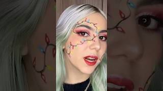 AL FIN un look navideño FÁCIL😍🎄 navidad maquillaje [upl. by Laicram]