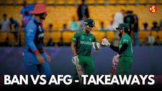 Bangladesh makes strong opening statement in World Cup amid outfield troubles in Dharamsala [upl. by Owiat]