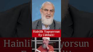 Hainlik Yapıyorsun Ey Cübbeli  Nureddin Yıldızdan Reddiye [upl. by Paddie]