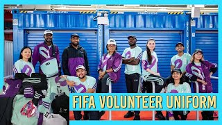 Exclusive Look FIFA World Cup 2024 Volunteer Uniform Collection [upl. by Assilac]