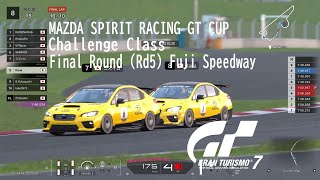 GT7 MAZDA SPIRIT RACING GT CUP Challenge Class Rd5 [upl. by Akcirehs]