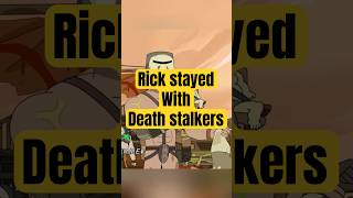 Rick wanted to stay with death stalkers  Rick and Morty shorts [upl. by Mccreary]