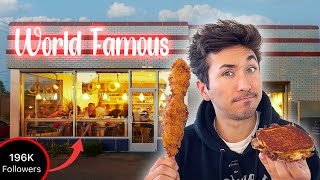 Eating At Most Famous Restaurants For 24 Hours [upl. by Jandy]