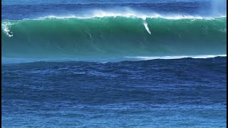 Waimea Bay First Big Winter Surf [upl. by Yalcrab]