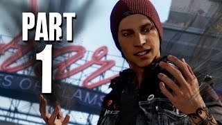 Infamous Second Son Walkthrough Part 1  Powers  Gameplay Lets Play PS4 [upl. by Siul]