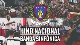 Banda Sinfônica  Hino Nacional [upl. by Ahsatal]