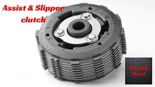 Slipper clutch  How it works  Motorcycle tech [upl. by Drandell824]