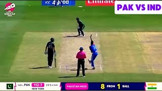 PAK VS IND  T20 World Cup 2024 Match Highlights  Hindi Commentary  full highlights match [upl. by Suiddaht231]