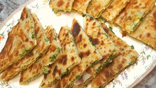 Mutabbaq  Famous Saudi Street food Street Food  Ramadan Special Recipe  easy murtabak recipe [upl. by Celestyn]