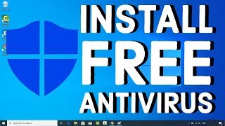 How to Install Free Antivirus for Windows 10 [upl. by Adnilem818]