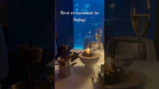 Best restaurant in Dubai Ossiano Atlantis The Palm travel dubai dubailife atlantis luxury [upl. by Cally194]