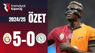 Galatasaray 50 Çaykur Rizespor Maç Özeti Süper Lig 202425 [upl. by Little]