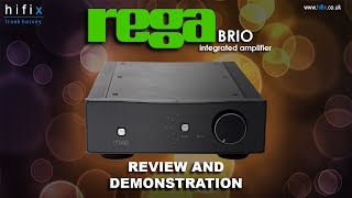 Rega Brio Integrated Amplifier Review and Demonstration [upl. by Allenod]