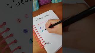 Ejercicios para mejorar la letra 🐰 lettering bulletjournal bujoideas bujoinspo aesthetic [upl. by Arymat]