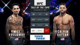 UFC on ABC 1 Holloway vs Kattar Full Fight Highlights [upl. by Imeon]