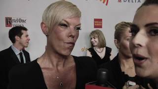 Tabatha Coffey Interview GLAAD Media Awards [upl. by Merrily931]