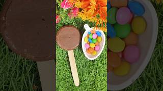 Skittles popsicle with Lotte choco pie 😍🥰shorts youtubeshorts trendingshorts viralshorts cute [upl. by Remy334]