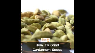 How To Grind Cardamom Pods [upl. by Yruama461]