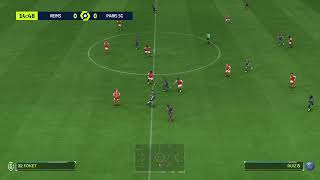 FC 24 Gameplay  Stade de Reims  Paris SaintGermain  Ligue 1  20242025 [upl. by Afatsom]