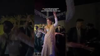 Brides Best Wedding Dance Performance 🫶🏻 dance shorts wedding [upl. by Amerd425]